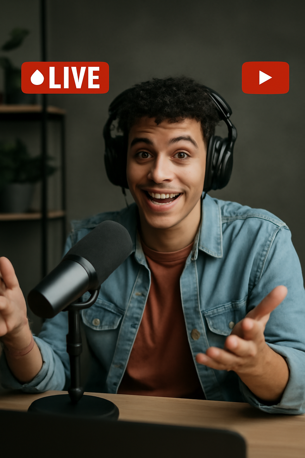 Podcast gravado pela EBZ